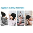 thumbnail image 2 of OSWCHIC Migraine Relief Cap Gel Ice Head Wrap for Sinus Headache Relief Hat Cold Packs Black, 2 of 5