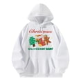 thumbnail image 2 of Sudadera de manga larga con patrón navideño, ropa para Festival de de otoño, sudadera para mujer para deportes, vacaciones, mochilero, trabajo , S S, 2 of 10
