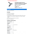 thumbnail image 2 of Front Right Passenger Side Lower Control Arm with Ball Joint - Compatible with 2018 - 2022 Chevy Equinox 2019 2020 2021, 2 of 2