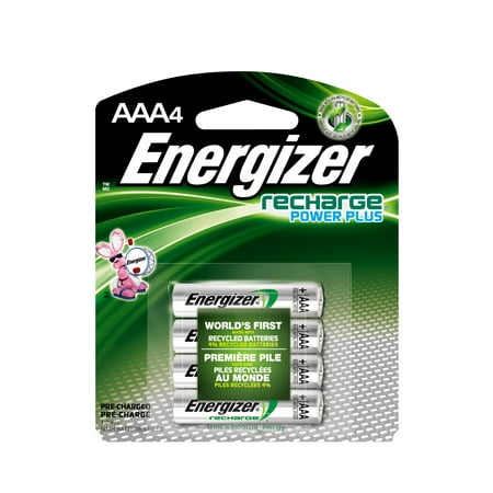 - Energizer e2 Rechargeable 850mAh AAA Batteries, 4 / Pack (Quantity)