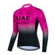 thumbnail image 3 of 2024 Jersey de ciclismo del equipo de los Emiratos Árabes Unidos para hombre, nueva camiseta de ciclismo de manga larga para primavera y otoño, camisetas para bicicleta de montaña, ropa transpirable p, 3 of 5