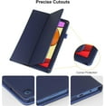 thumbnail image 4 of zukof Case for TCL Tab 8 LE Case, Magnetic Folio PU Leather Protective Case for TCL TAB 8 LE (Model:9137W)/TCL TAB 8 WiFi (Model:9132X) (Navy Blue), 4 of 5