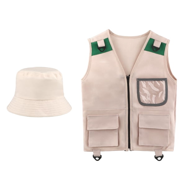 Kits de explorador para niños, actividades al aire libre para niños, juego de rol, juegos de aventuras al aire libre, conjunto de chaleco y sombrero | en línea Kits de explorador para niños, actividades al aire libre para niños, juego de rol, juegos de aventuras al aire libre, conjunto de chaleco y sombrero | en línea