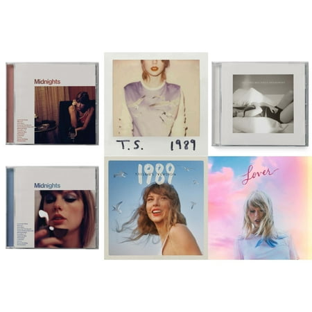 Midnights (X) (Blood Moon CD) & 1989 & Tortured Poets Department (X) (Manuscript- Bonus Track) & Midnights (X) (Moonstone Blue CD) & 1989 (Taylor's Version) & Lover (Deluxe) (Version 2)