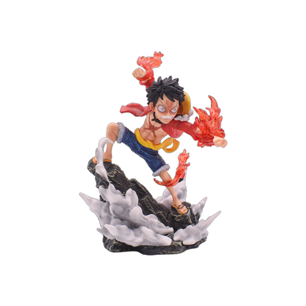 Xtarlin One Piece Toy Monkey·D·Luffy Action Figure Fire Fist Combat