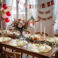 thumbnail image 5 of Brown Green Leaves Round 13 Inch Placemats Set of 4, Summer Botanical Farmhouse Watercolor Leaf HeatResistant Non Slip Place Mats for Dining Table, Wipeable Kitchen Table Mats for Housewarming, 5 of 9