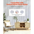 thumbnail image 2 of KFFKFF Peel and Stick Wallpaper, 17.7 x 590.5 inch Contact Paper with White Wood Texture, Waterproof Self-Adhesive Vinyl Roll for Easy Cleaning and Decoration in Bedrooms, Kitchens, Bathrooms, 2 of 9