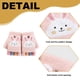 thumbnail image 3 of Lindos guantes de invierno tejidos de lana para niños pequeños, cálidos guantes convertibles sin dedos con funda para manoplas para niñas y niños830, 3 of 6