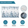 thumbnail image 6 of Blue Eucalyptus Leaves Placemats Set of 12, Watercolor Spring Summer Botanical Placemats for Dining Table, Place Mats for Kitchen Tabletop, Waterproof Wipeable Dining Table Mats Set, 6 of 9