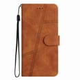 thumbnail image 3 of for Samsung Galaxy S24 Wallet Case with 2 Card Slots & 1 Cash Pocket, 3 in 1 PU Kickstand PU Leather Phone Cover Magnetic Flip Phone Case, Sturdy & Shockproof Phone Case with Wrist Strap - Brown, 3 of 7