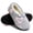 Stamp-LightGray, variant on Knivor Fluffy Ballerina Slippers for Women Bow Decor Sherpa Fleece Lined Non Slip Closed Back Comfy Indoor Slippers Lounge House Slippers