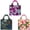 Butterflies and Floral, variant on Allybag Foldable & Lightweight Reusable Grocery Bag, 3 Pack, Sunflowers and Floral