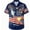 250 US Shirt, Color No. 2, variant on Men's Flamingo Tropical Palm Leaf Print Short Sleeve Button Down Hawaiian Shirt, Casual Summer Beach Aloha Vacation Shirts Suitable for summer beach outings
