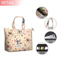 thumbnail image 2 of Yorkie Dog and Flower Florals Travel Tote Bags for Women Carry On,Large Weekender Bags for Women Travel,Multi Functional Duffle Bag for Work,Shopping,Sports, 2 of 5