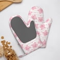 thumbnail image 4 of Hirioo Cartoon Pig for Silicone Oven Mitts for BBQ, Baking, Cooking, Set of 2, Heat Resistant 260℃, Non-Slip Kitchen Essentials, 4 of 6