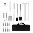 thumbnail image 3 of Set Estuche Kit Accesorios y Utensilios 20 piezas para Asador BBQ Carne asada, Picnic CB Design, 3 of 4