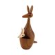 thumbnail image 2 of Estatua de , figura de Animal decorativa, manualidades divertidas, escultura de madera de zoológico, decoración de mesa para dormitorio,, 2 of 9