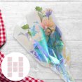 thumbnail image 1 of OULII 10Pcs of Flower Bouquet Wrapping Paper Multi-colored Cellophane for Decorations, 1 of 5