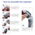 thumbnail image 5 of Nasal Aspirator, Portable Baby Nasal Aspirator, Baby Nose Suckers Automatic Nose Cleaner with 4 Silicone Tips for Newborns, Toddlers, 5 of 7