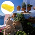 thumbnail image 3 of Milisten Rectangular Plastic Fence Flower Pots Green Plants Potted Succulent Planting Pot, 3 of 5