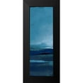 thumbnail image 2 of Loreth, Lanie 7x14 Black Modern Framed Museum Art Print Titled - Blue Tranquility I, 2 of 5