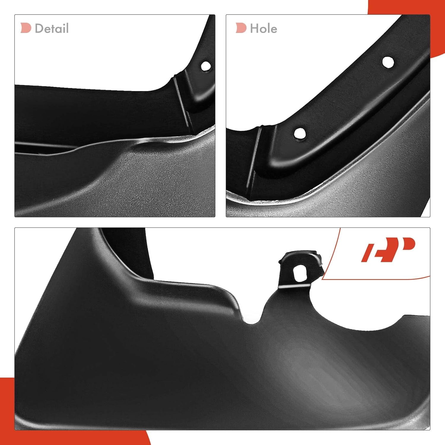 A-Premium Mud Flaps Splash Guards Compatible with Ford Explorer 2019-2021 Front and Rear 4-PC Set