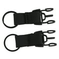 thumbnail image 4 of 2024，Men Outdoor Portable Multifunctional Keychain Key Ring Detachable Buckle Belt Extender(Black), 4 of 5