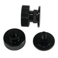 thumbnail image 7 of 3mirrors Welding Hood (Pipeliner) Helmet Fasteners Headgear Replacement Parts Accessories Screws Flip Hood Aluminum - 1 Pair (Black Anodized Vertical Veins), 7 of 7