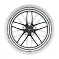 thumbnail image 2 of Weld 82HB8050B21A 18 x 5.0 in. S82 5 x 4.75 2.1 Back Space Black 3.18 ID High Pad, 2 of 2