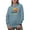 Light Blue, variant on I Don't Need Therapy I Just Need to Go Rock Climbing, Retro Cliff Climber, Heather Grey Hooded Sweatshirt or Hoodie, Small