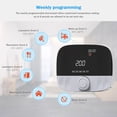 thumbnail image 2 of WIFI Smart Boiler Thermostat with Application & Voice Control Colorful LCD Display Intelligent Thermostat Digital Programmable Room Thermostat, 2 of 8
