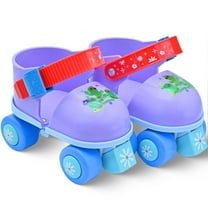 First Roller Skates for Toddlers,Adjustable Quad Skates for Kids Ages 2-6, Beginner Friendly & Stable Training Skates for Boys and Girls