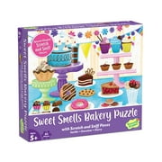 Peaceable Kingdom Scratch and Sniff Puzzle: Sweet Smells Bakery - 82 Piece Puzzle for Kids - Ages 5+