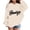 Khaki, variant on Arlun Girls Long Sleeve Hooded Sweatshirts Thick Brooklyn Ny Graphic Cute Hoodies Relaxed Fit Comfy Long Sleeve Pullovers Tops 2026 Comfortable and Stylish for Kids Khaki 110