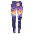 thumbnail image 4 of VBTAPA Buttery Soft Leggings for Women 2025 Halloween Holiday Party Tights Novelty 3D Printed High Waist Stretch Yoga Running Pants Trendy Casual Ankle Length Leggings on Sale Multicolor#3 XXL, 4 of 6