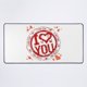 thumbnail image 1 of Un nuevo tapete de escritorio con sello de goma "Te amo", 1 of 1