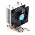 thumbnail image 1 of Enfriador De CPU, Ventiladores De Refrigeración De CPU De Computadora, Tubo De Calor Doble Para Escritorio Para Computadoras Ccdes Otros, 1 of 8