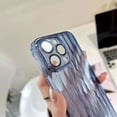 thumbnail image 1 of Vertical Grain Transparente Color + lens Film Phone Case Adecuado Para IPhone 11 12 13 14 PRO MAX X XR 7 8 Plus, 1 of 4