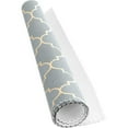thumbnail image 6 of Lattice with Grey and Gold Placemats Set of 4 Dining Table Mat Linen Rectangular 12"x18" Washable for Dining Kitchen Party, 6 of 8
