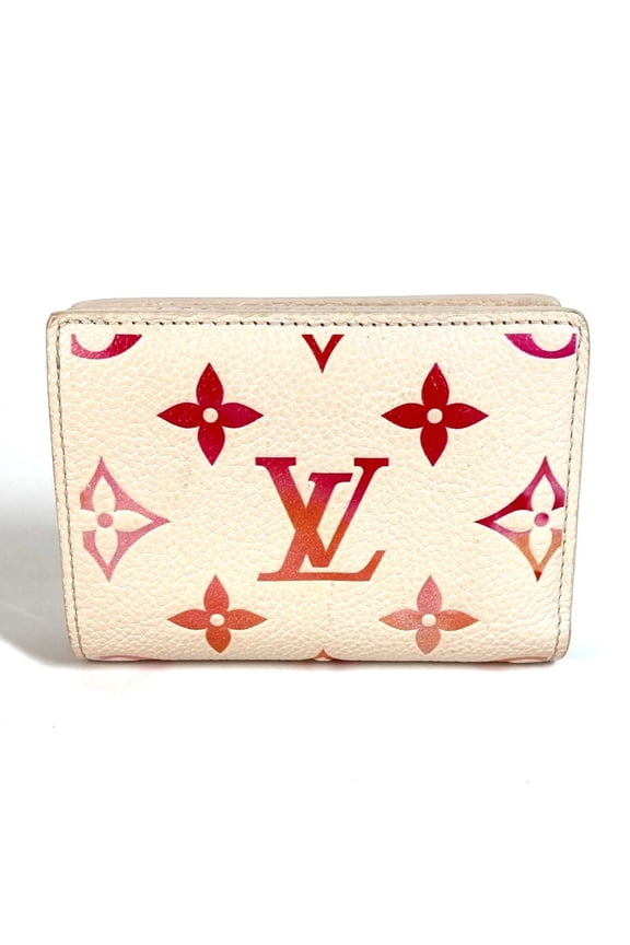 Pre-Owned LOUIS VUITTON M83481 Monogram Empreinte Portefeuille Claire Compact Wallet,... (Good)