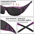 thumbnail image 4 of Gafas de Sol Polarizadas IGnaef UV400 para Usar Sobre Anteojos Unisex, 4 of 5