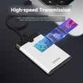 thumbnail image 3 of Unidad de disco duro móvil Lenovo Funda de disco duro portátil Lenovo S-03 de 2,5 pulgadas, USB 3,0 SATA, carcasa de disco duro externo, transmisión de alta velocidad, instalación sin herramientas Lenovo Unidad de disco duro móvil, 3 of 7