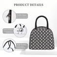thumbnail image 4 of Disketp Bowling Pins Bolsa Térmica para Almuerzo, Lonchera con Abertura Amplia y Gran Capacidad, Organizador Reutilizable para Mujeres, Hombres y Adultos, 4 of 6