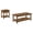 Distressed Brown - 2-Piece, variant on Payne 2-piece Coffee and 1-drawer End Table Set Java