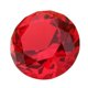 thumbnail image 1 of 60mm Crystal Diamonds Craft Decorative Diamond Ornament for Wedding Home Bridal Shower (Red), 1 of 3