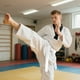 thumbnail image 5 of Cinturón de Karate, Taekwondo, Dojo y Judo, de doble aguja y ocho hilos, hecho a mano, Baotou, de doble capa, con núcleo interior de fieltro de algodón., 5 of 6