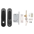 thumbnail image 2 of Lock, Sliding Lock Easy To Install 2 Sided Switch  for Bathroom, 2 of 8