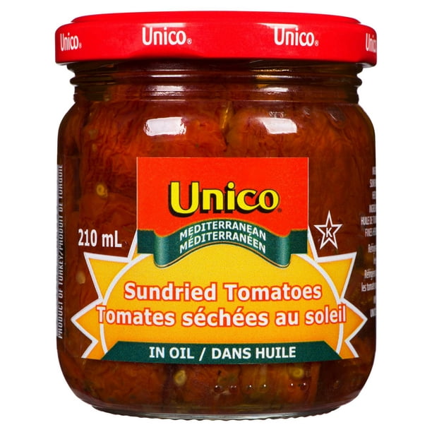 Tomates séchées au soleil d'Unico 210 ml 