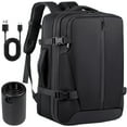 thumbnail image 6 of Vacuum Sealed Compression Backpack With Lockable Zippers And Padded Laptop Sleeve Business Bag For Travel Organized, 6 of 8