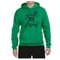 thumbnail image 2 of Christian Faith Y'all Need Jesus Inspirational/Christian Unisex Graphic Hoodie Sweatshirt, Kelly, 3XL, 2 of 3